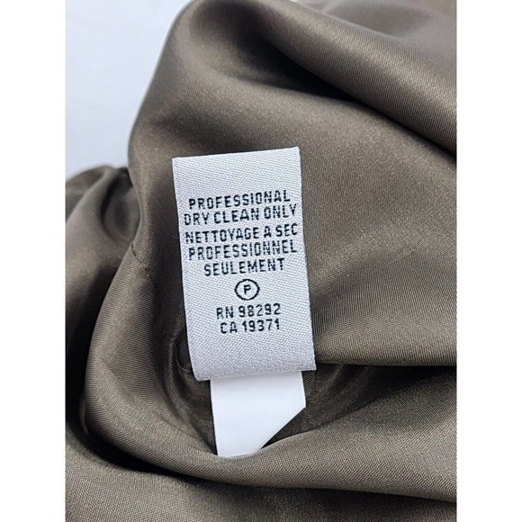 Tibi New York Mustard Yellow Paisley Floral Lace Mini Skirt Women's Size 6 - Picture 10 of 11